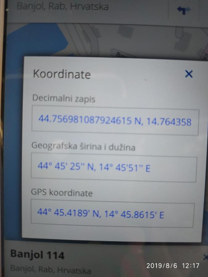 Apartmani Ivic Paka Rab Banjol Buitenkant foto